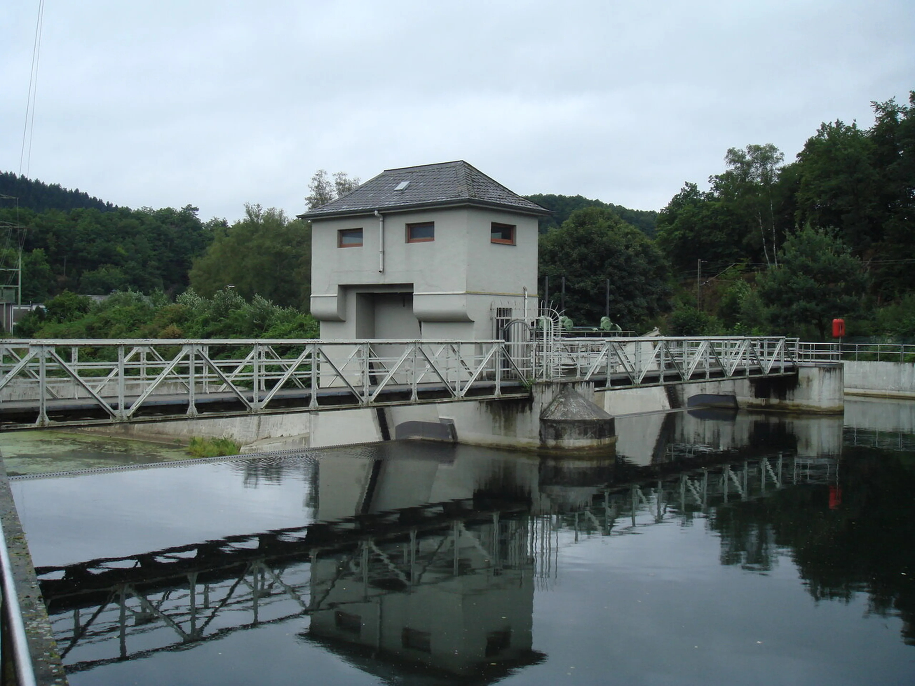 Laufwasserkraftwerk in Wehr Siesel